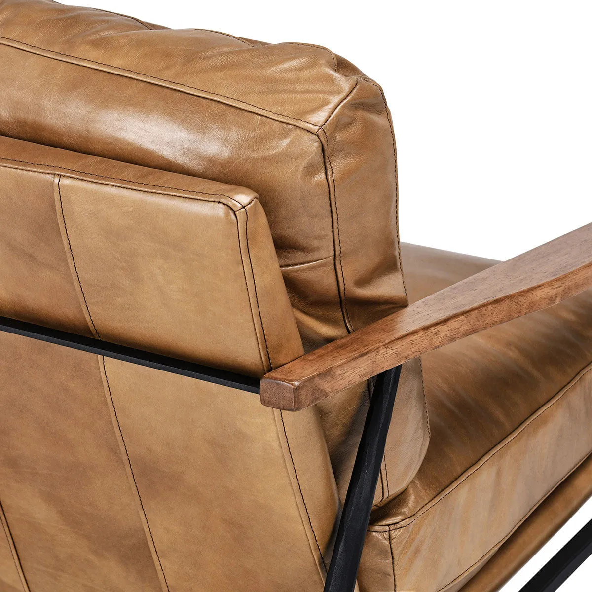 Christopher Leather Club Chair