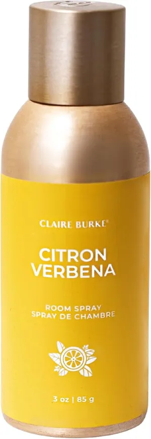 Claire Burke Citron Verbena Air Freshener Spray 3 oz, Clean Lemon Scent, 1 ct
