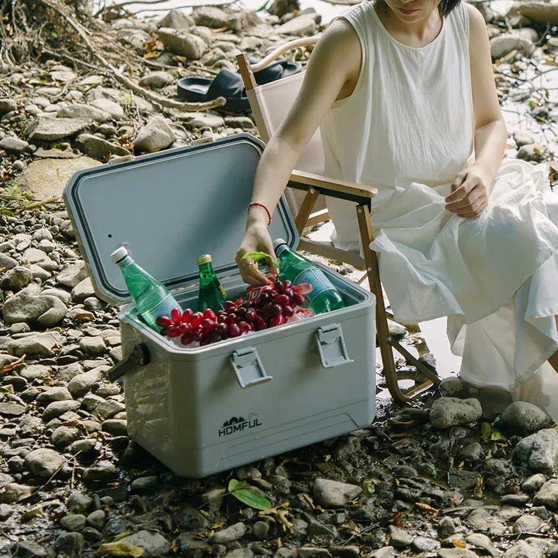 Cold Drinks Hot Adventures Portable Camping Cooler