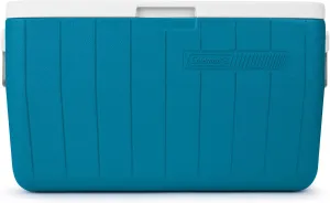 Coleman Chiller 48qt Insulated Portable Cooler with Ice Retention & Heavy-Duty Handles, Made in USA