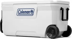 Coleman Marine Cooler with Fully Insulated UV Guard Lid & Body, Keeps Ice for 3  Days, Great for Boating & Fishing, 52qt/100qt Wheeled/120qt Options