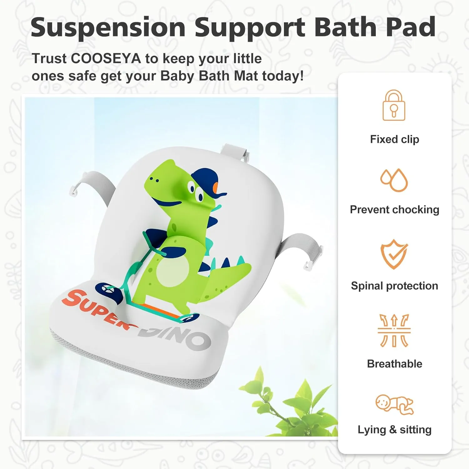 Collapsible Baby Bathtub for Newborns with Thermometer and Soft Floating Cushion Portable and Foldable Travel Baby Boy Bath Tub for Infants to Toddler 0-36 Month (Green)