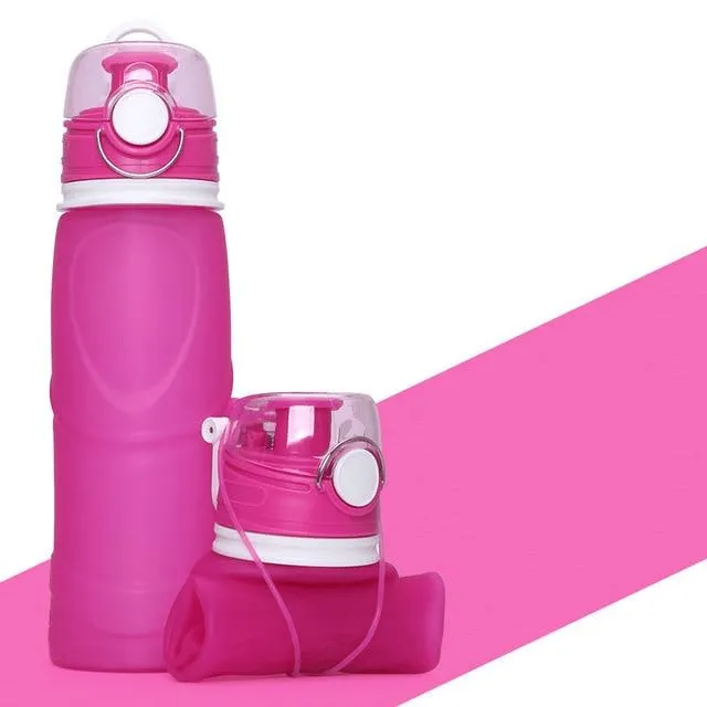 Collapsible Silicone Water Bottle (750ml)