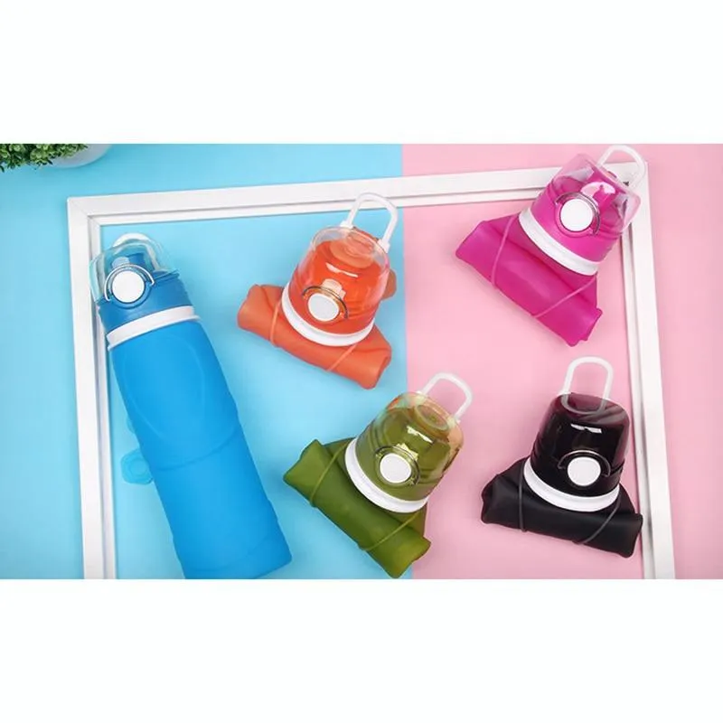 Collapsible Silicone Water Bottle (750ml)