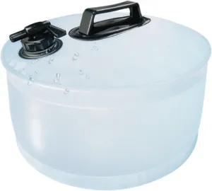 Collapsible Water Container, Portable Water Tank, Collapsible Water Container Made From Soft Polymer Material and Features Thickened, Reinforced Handles, Camping Water Jug for Water (transparent)