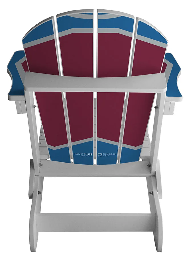 Colorado Avalanche® Complete Custom with personalized name and number Jersey Chair