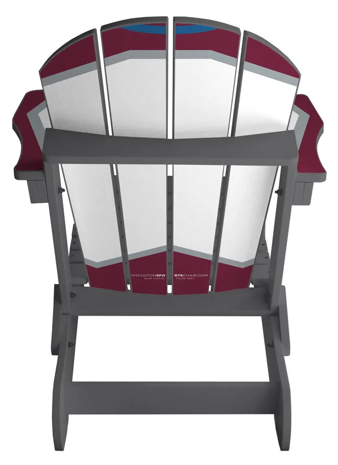 Colorado Avalanche® Complete Custom with personalized name and number Jersey Chair