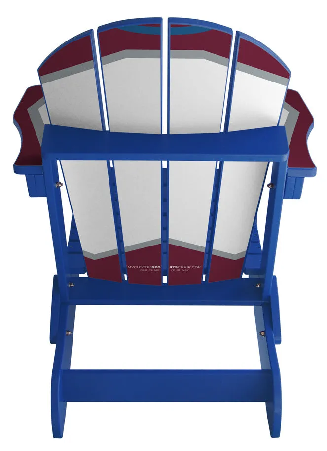Colorado Avalanche® Complete Custom with personalized name and number Jersey Chair
