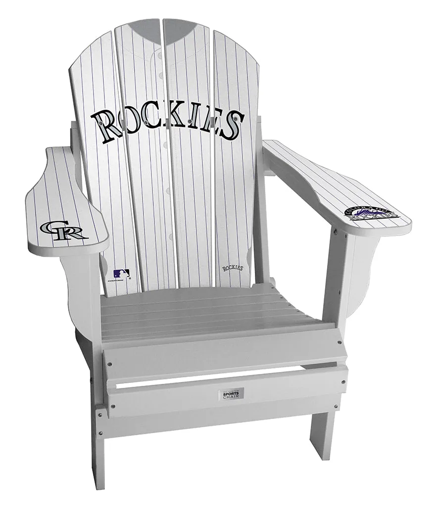 Colorado Rockies MLB Jersey Chair
