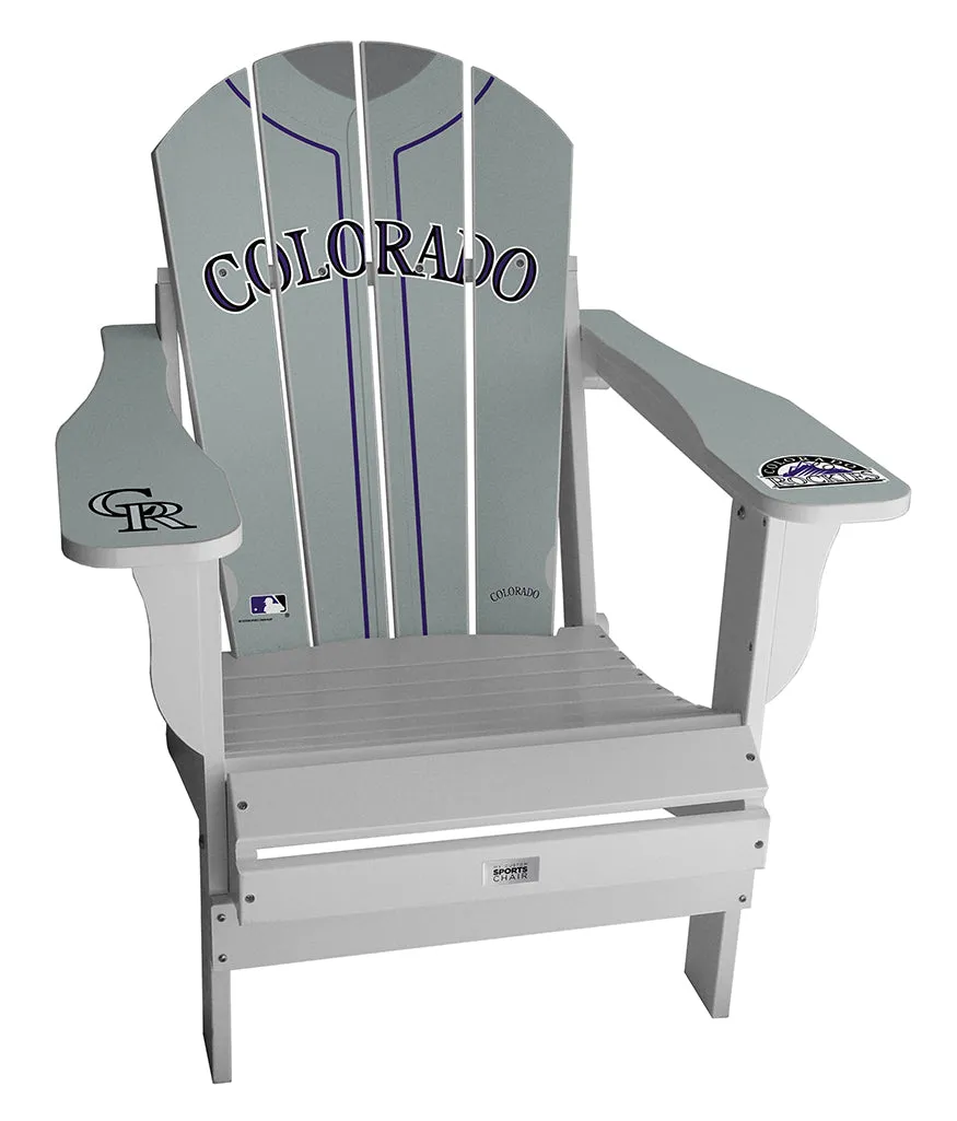Colorado Rockies MLB Jersey Chair