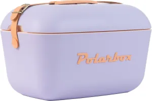 Cool Box 12L Mauve Pop with orange details