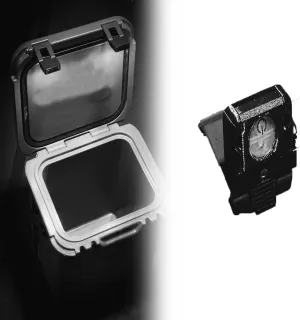 Cooler LED Lighting Lock for Yeti Roadie Series (15/24/32/48/60) Portable Lighting Black Durable Material