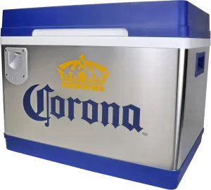 Corona Cruiser Thermoelectric Cooler, 45 Liters / 48 Quart Capacity, 12V DC/110V AC for for Beverage, Beer, Wine, Camping, Travel, Truck, RV, Cottage and Dorm