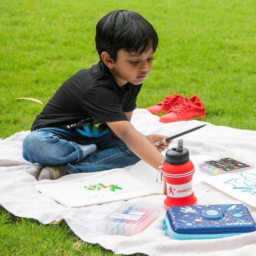 Cricket Water Bottle |  Adjustable & Collapsible |  Hangable |  Cool Cricket Design