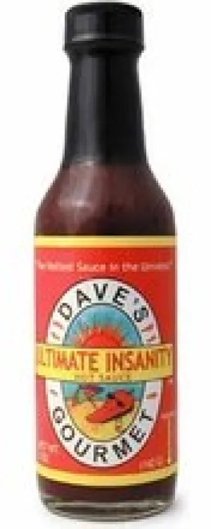 Dave's Gourmet Insanity Sauce Ultra Hot Sauce, 5 ounces Bottle (Pack of 3)