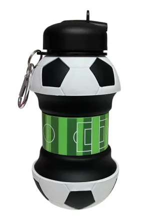 Decor | Soccer Collapsible Water Bottle | Iscream