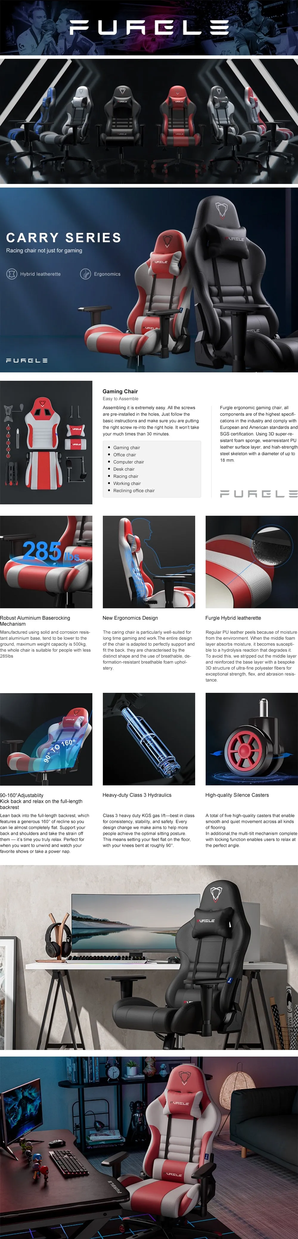 DELUXE FUR-GLE GAMING CHAIR