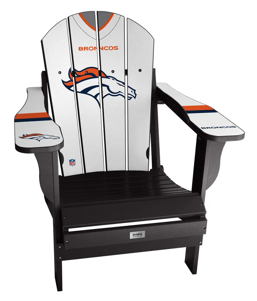 Denver Broncos Complete Custom with personalized name and number Jersey Chair Mini