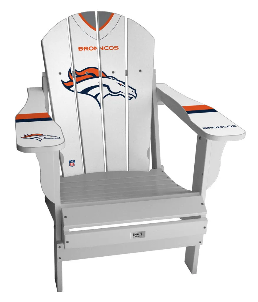 Denver Broncos Complete Custom with personalized name and number Jersey Chair Mini