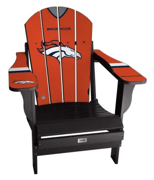 Denver Broncos Complete Custom with personalized name and number Jersey Chair Mini