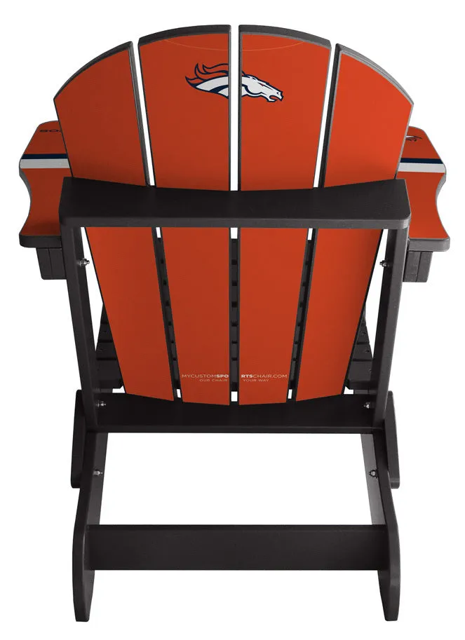 Denver Broncos Complete Custom with personalized name and number Jersey Chair Mini