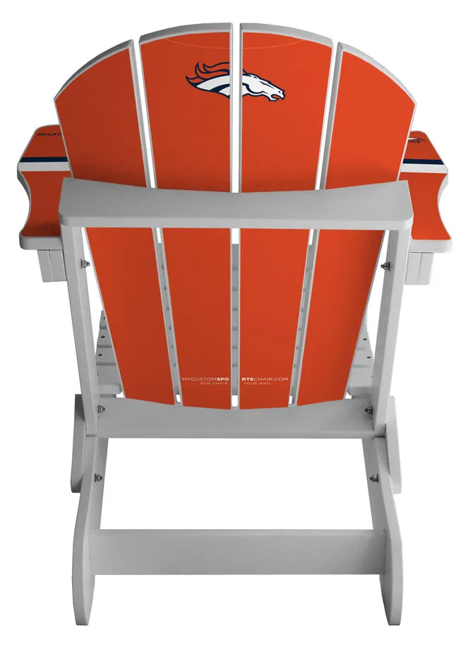 Denver Broncos Complete Custom with personalized name and number Jersey Chair Mini