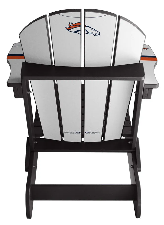 Denver Broncos Complete Custom with personalized name and number Jersey Chair Mini
