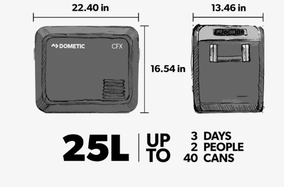 Dometic CFX3 25L Fridge/Cooler