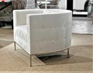 Domicile Tufted Curve Back Lounge Chair - Bolier & Co.