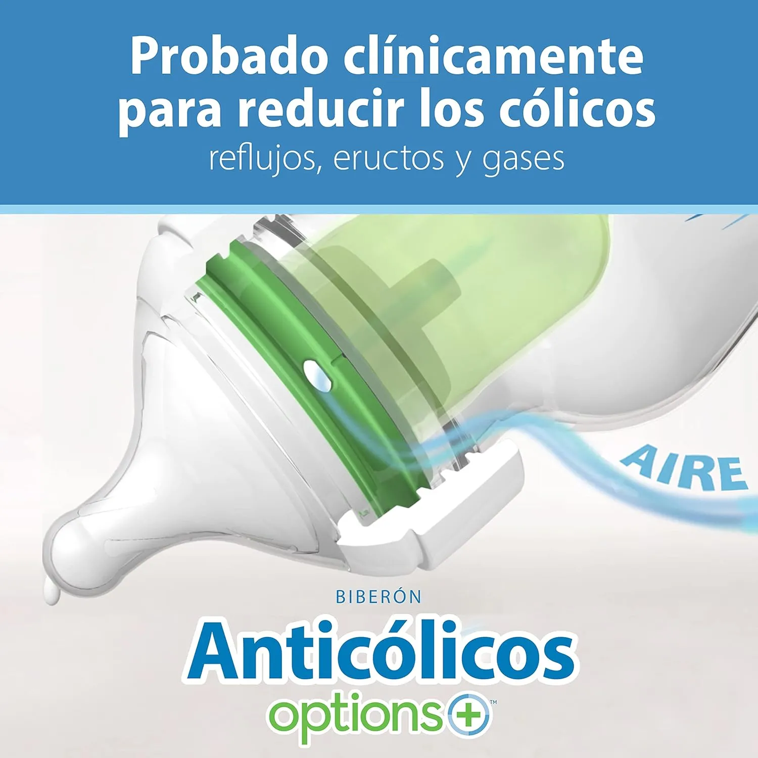 Dr. Brown's Natural Flow Anti-Colic Options  Wide-Neck Baby Bottles 9 oz/270 mL,with Level 1 Slow Flow Nipple,4 Count,0m 