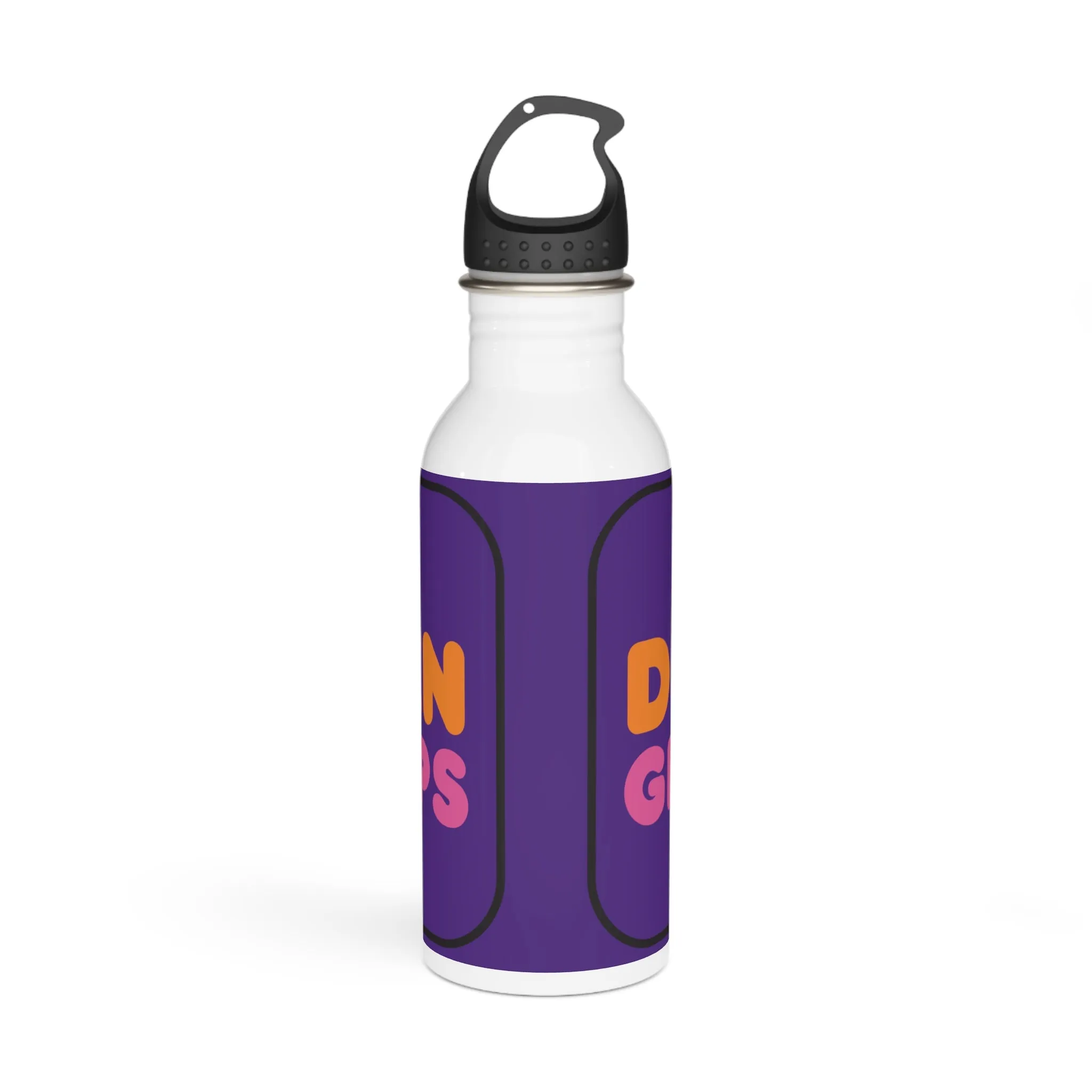 Drunken Grownups Stylish Stainless Steel Water Bottle - Eco-Friendly, Durable, Perfect for On-the-Go - Purple