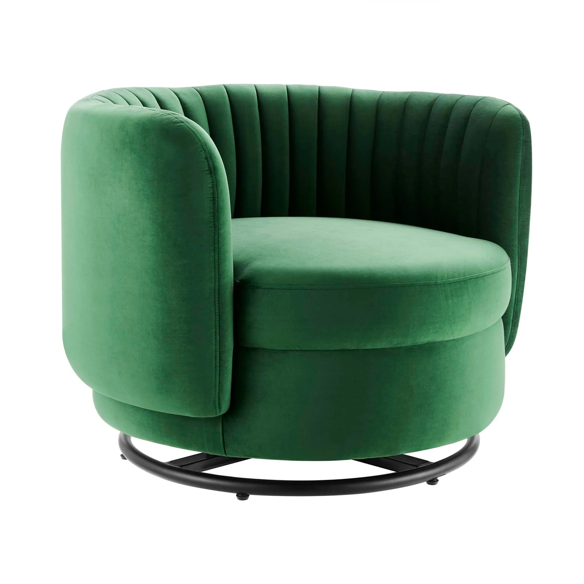 Embrace Tufted Performance Velvet Performance Velvet Swivel Chair by Modway