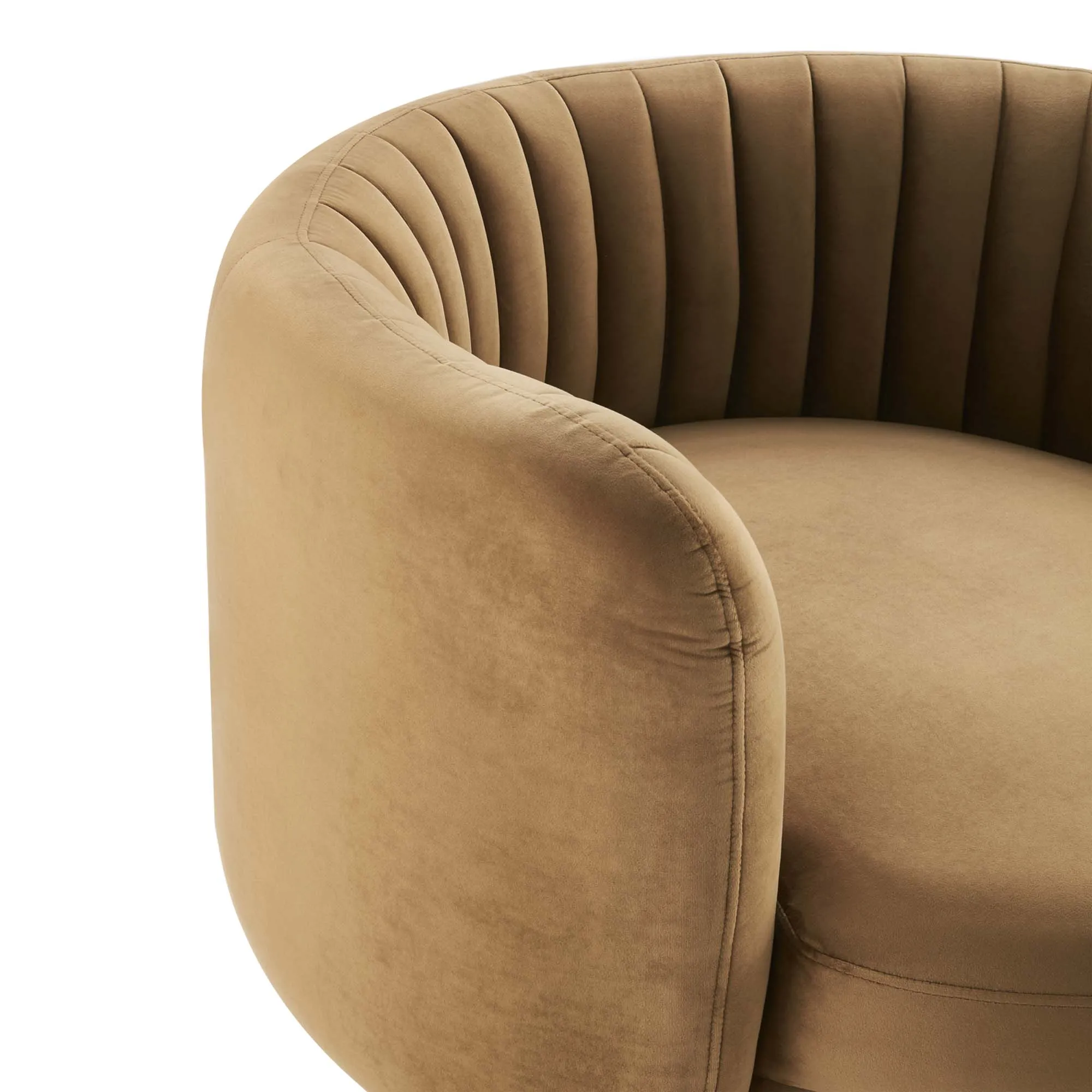 Embrace Tufted Performance Velvet Performance Velvet Swivel Chair by Modway