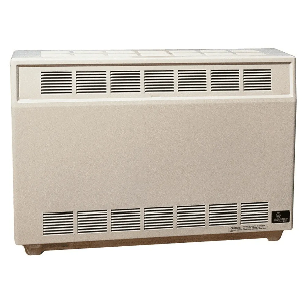 Empire 35,000 BTU 37 Inch B-Vent Propane Gas Standing Pilot Hydraulic Thermostat Control Console Room Heater