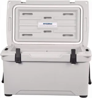 ENGEL 25 High Performance 5.28 Gallon 24 Can High Performance Durable Rotationally Molded Ice Cooler for Camping, Hunting, and Fishing