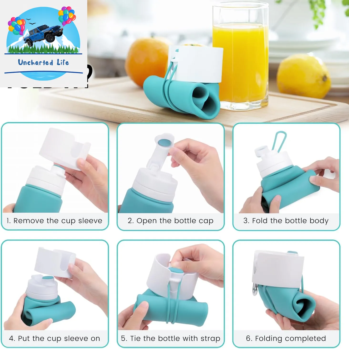Enhance Your Glamping Adventure with the Nefeeko Water Bottle