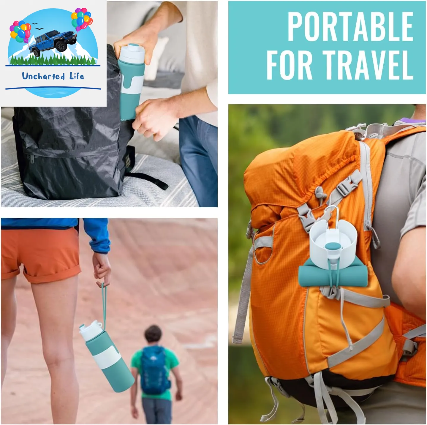 Enhance Your Glamping Adventure with the Nefeeko Water Bottle