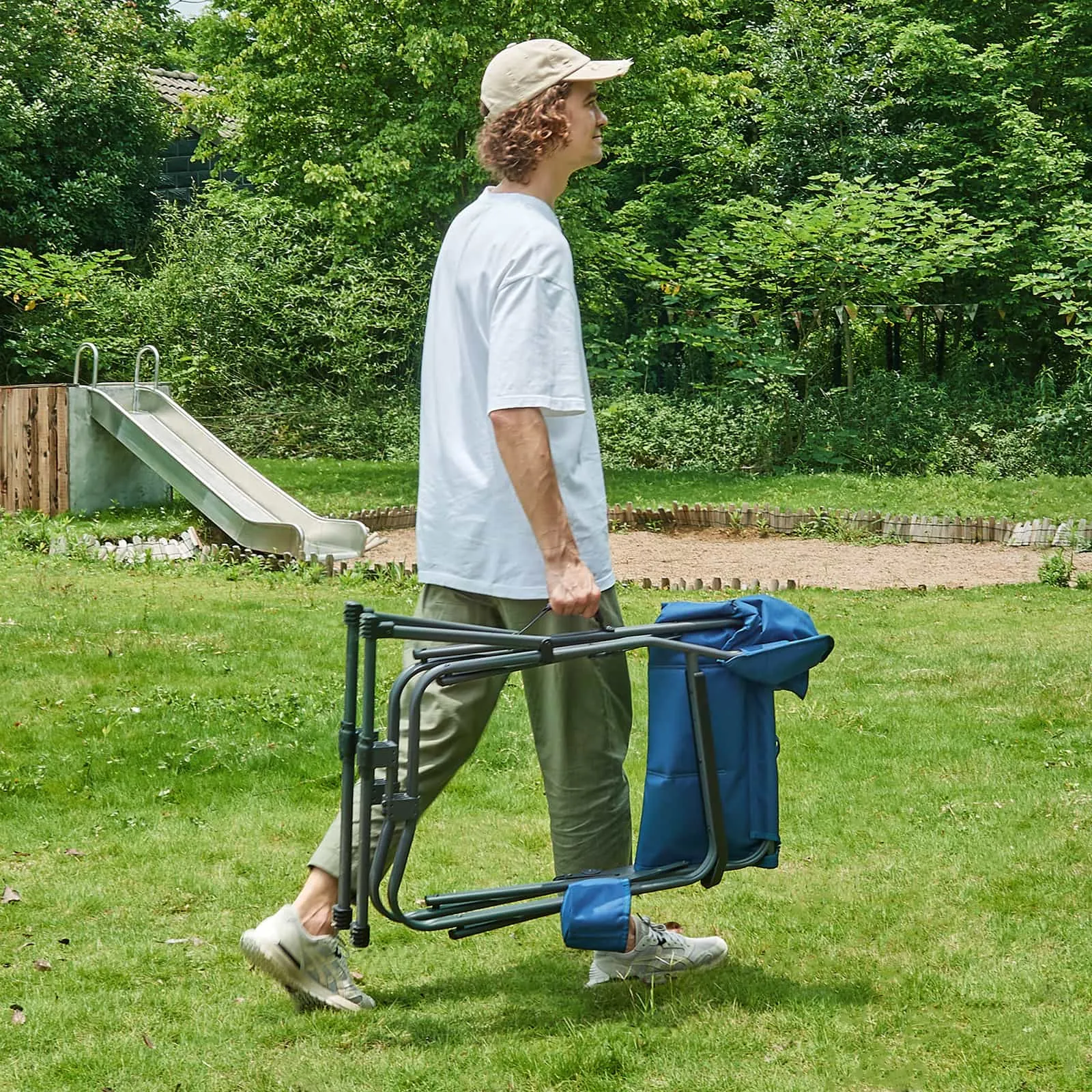 EVER ADVANCED Folding Rocking Chair