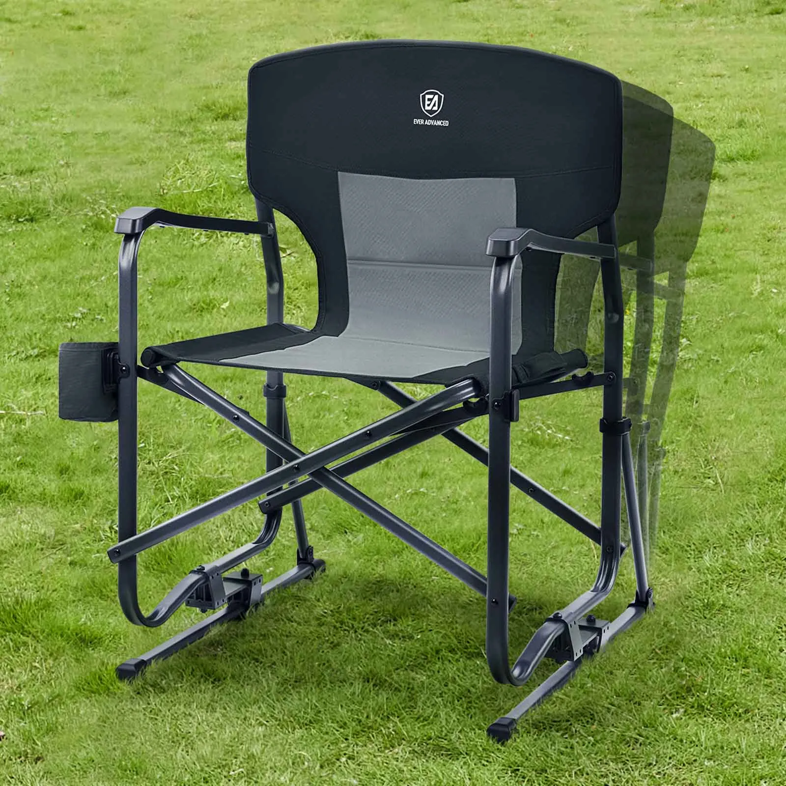 EVER ADVANCED Folding Rocking Chair