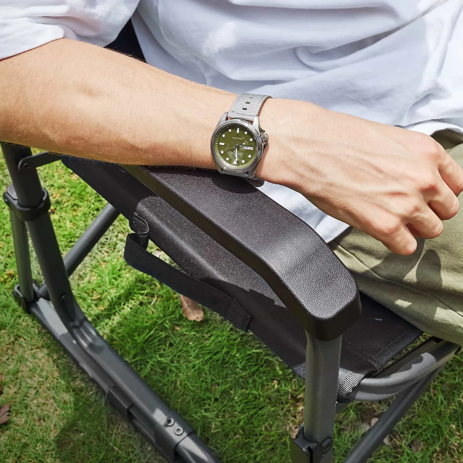EVER ADVANCED Folding Rocking Chair