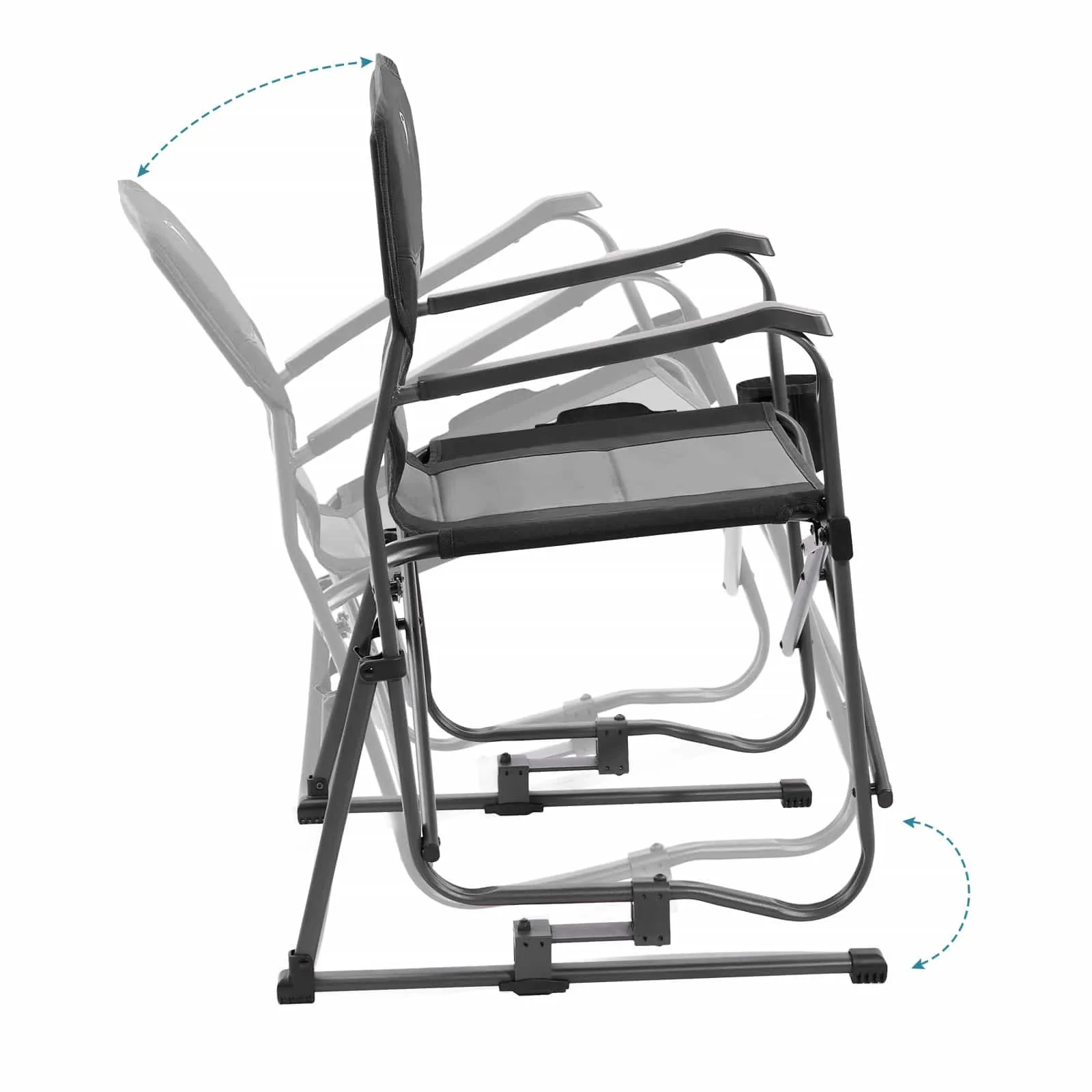 EVER ADVANCED Folding Rocking Chair