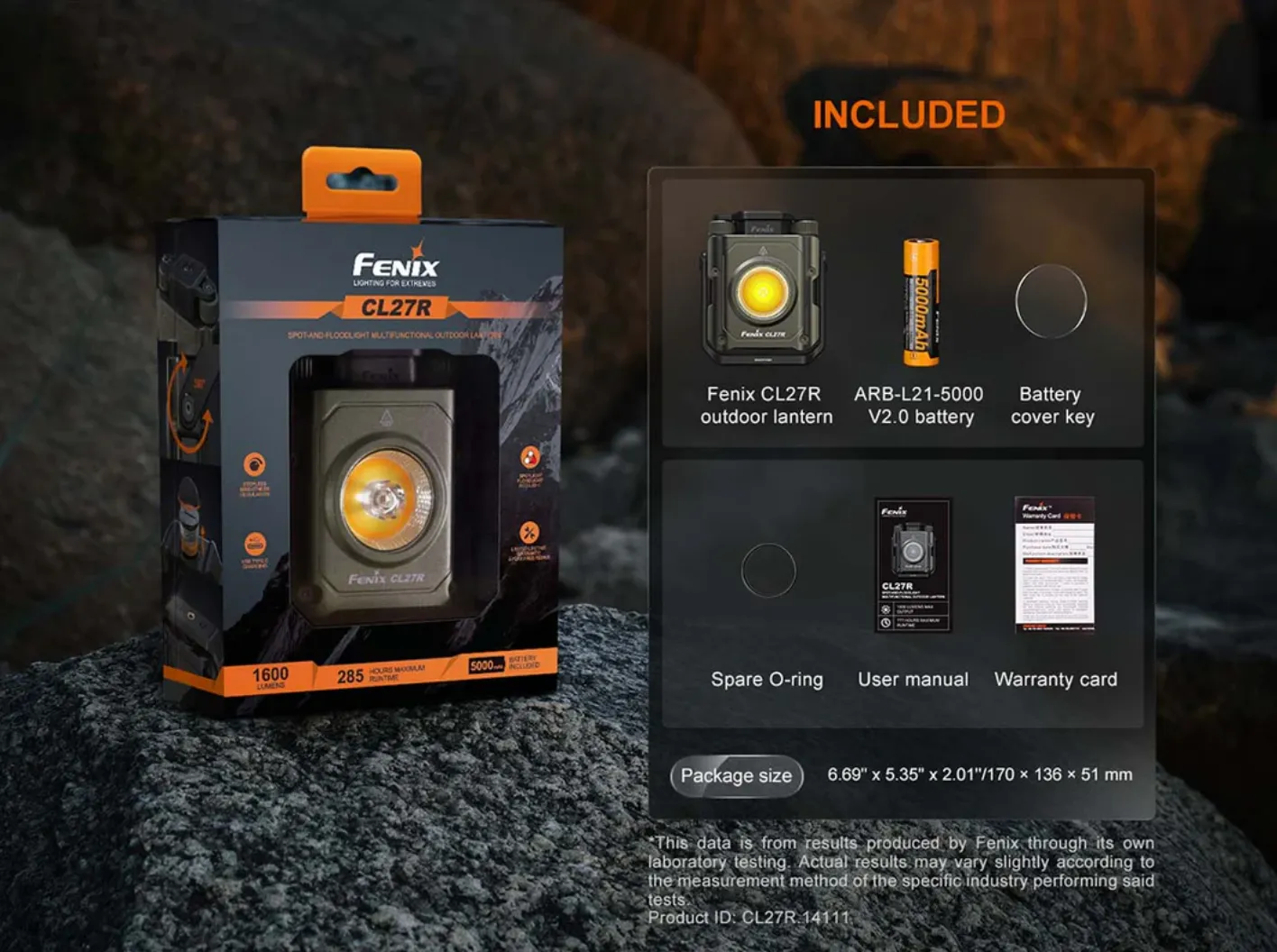 Fenix Fenix HL45R RECHARGEABLE HEADLAMP