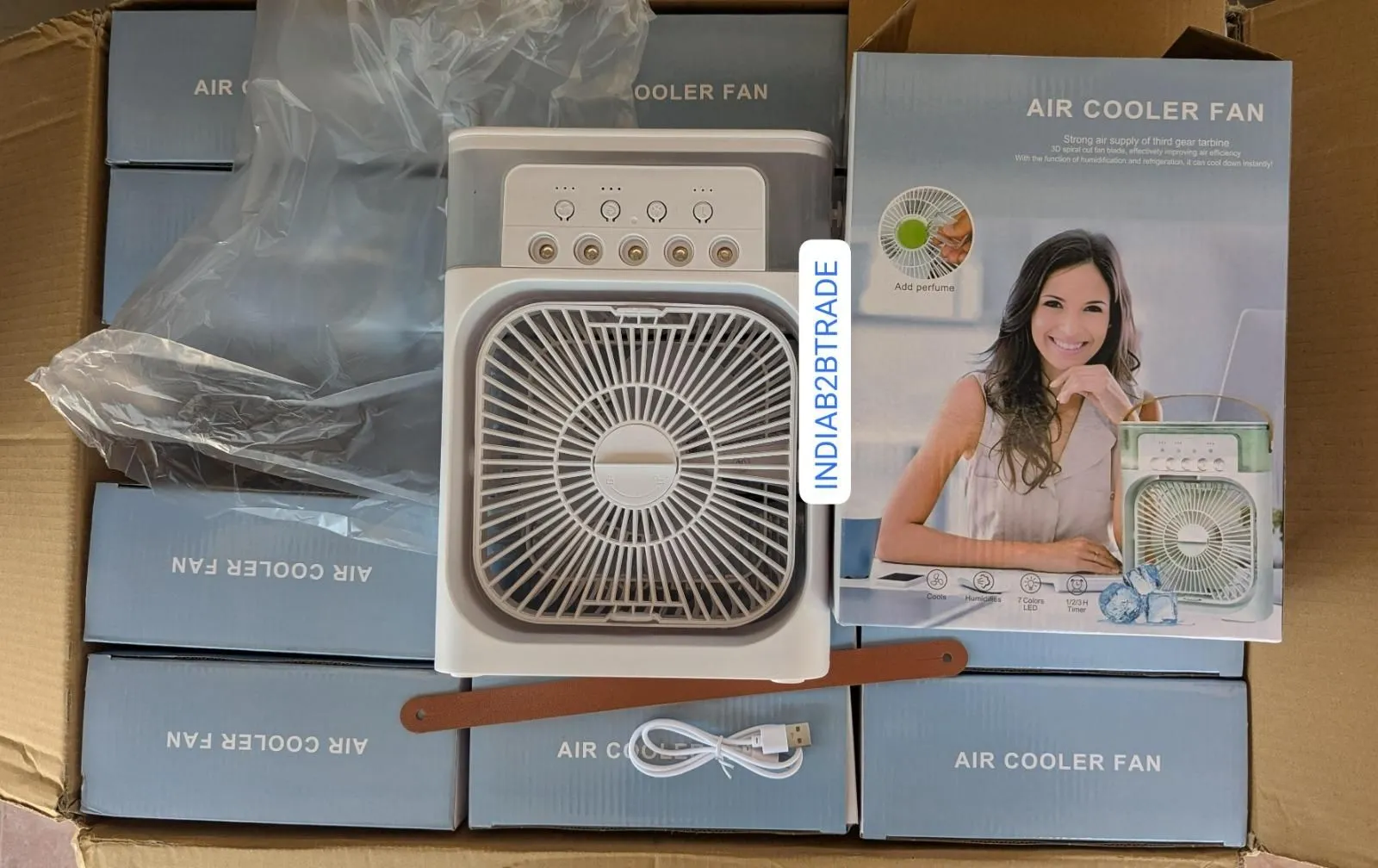 Fjwsgt-K4 4-in-1 Personal Mist Fan for Cool Comfort