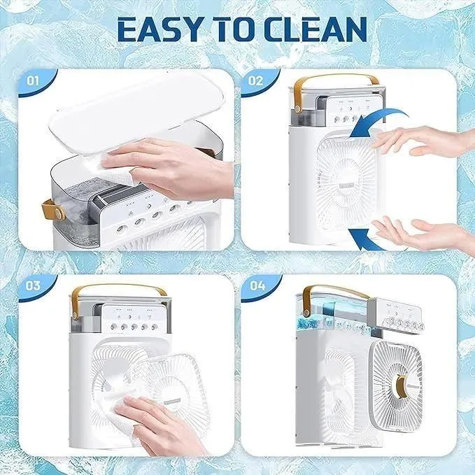 Fjwsgt-K4 4-in-1 Personal Mist Fan for Cool Comfort