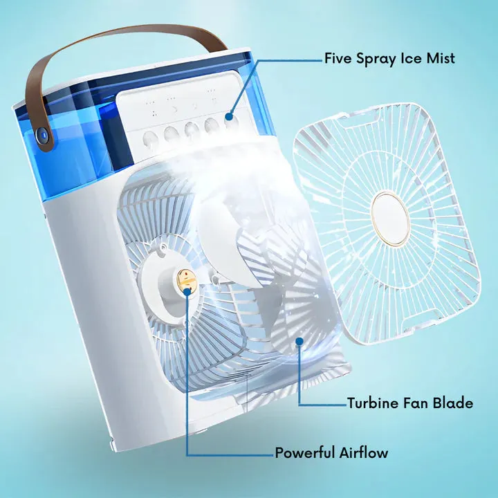 Fjwsgt-K4 4-in-1 Personal Mist Fan for Cool Comfort