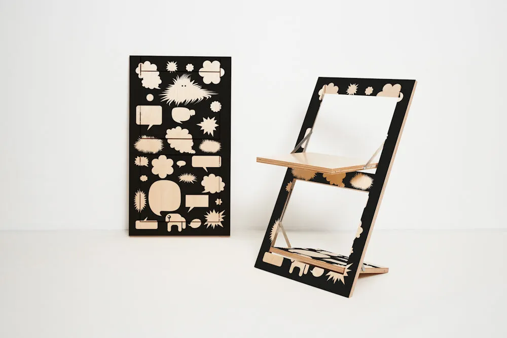 Fläpps Folding Chair – Trouble Bubble