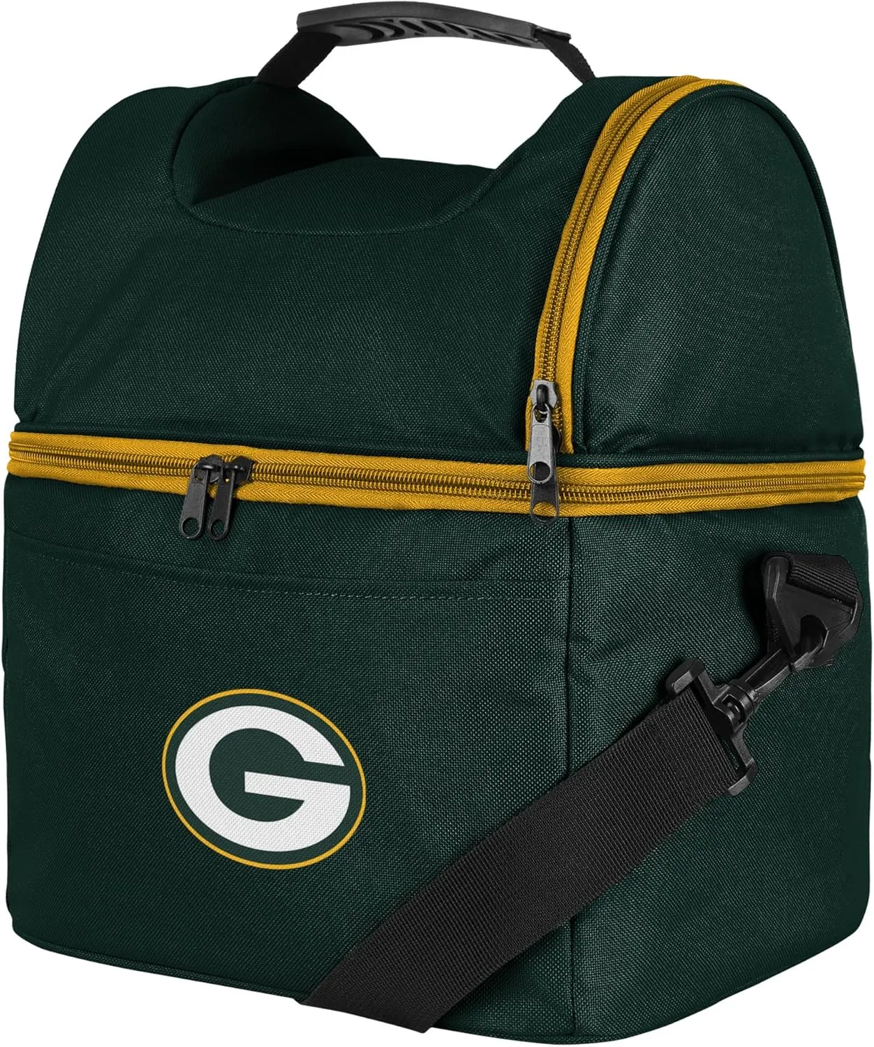 FOCO NFL Unisex-Adult NFL Team Logo Solid Double Compartment Cooler