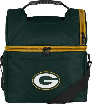 FOCO NFL Unisex-Adult NFL Team Logo Solid Double Compartment Cooler