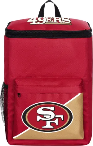 FOCO San Francisco 49ers NFL Cooler Backpack, Team Color, One Size