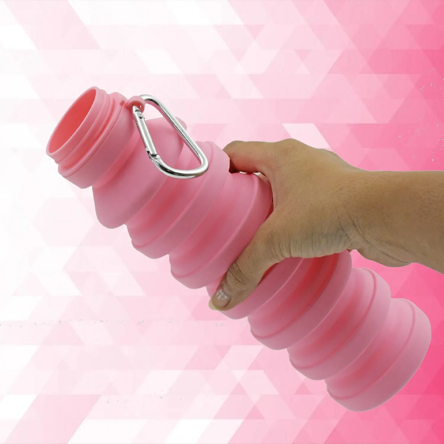 Foldable Foldable) Outdoor, Water Water Portable (1 Proof Gym, Hiking for Sports Exclusive options Silicone Bottle Bottle, 24 Leak Travel Pc Fully automated cm /
